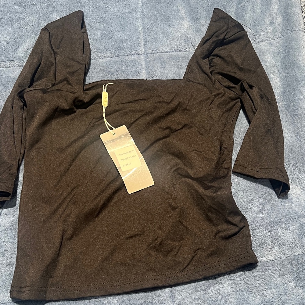 Chic Black Women's Blouse